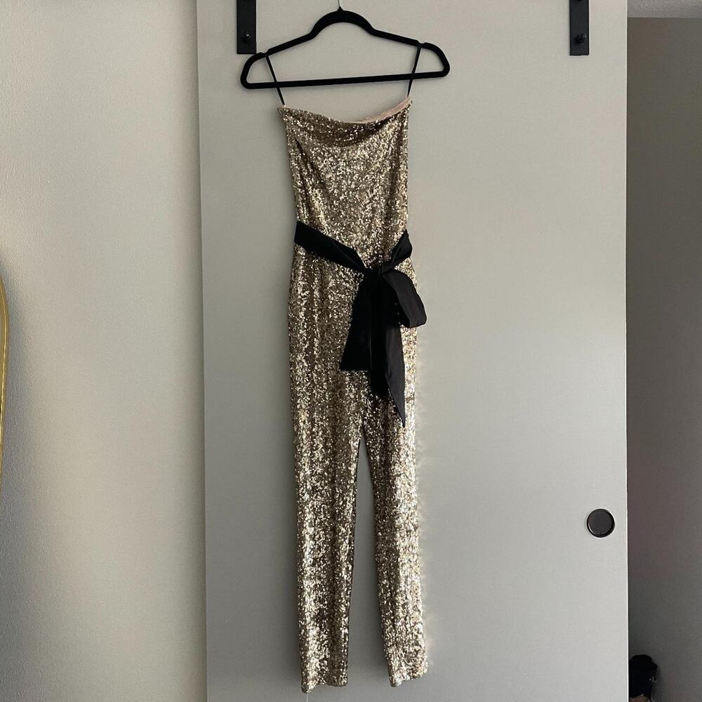 Vintage Gold Sequin Bodysuit
